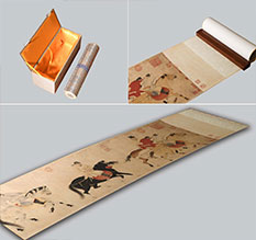 雁塔馆藏书画复制博物馆书画复制服务