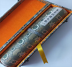 雁塔书画装裱案例